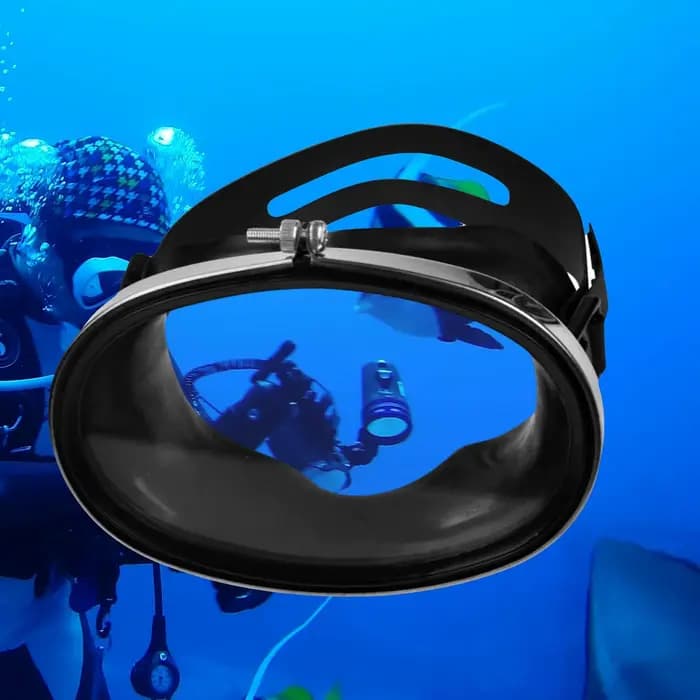 Masque de plongée avec tuba