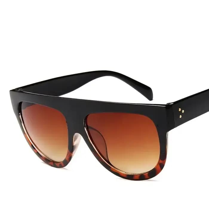 Nouvelles lunettes de soleil demi-rondes femmes à la mode marque concepteur belles