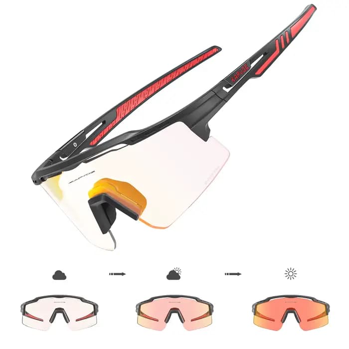 Lunettes photochromiques de cyclisme pour hommes et femmes