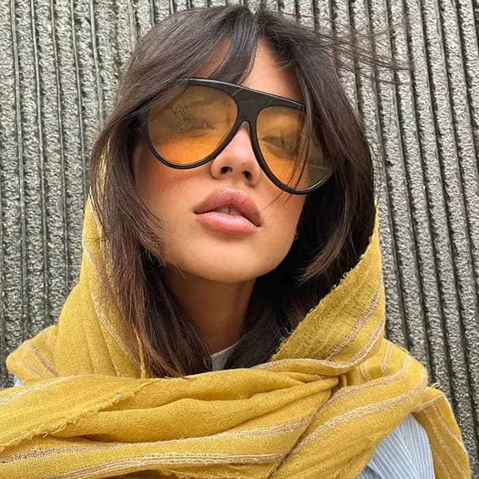 Lunettes de protection Vintage surdimensionnées ovales Punk pour femmes