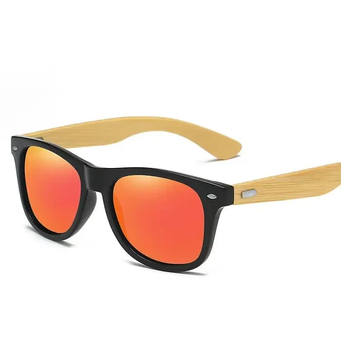 Mode bois hommes lunettes de soleil ultraviolets classique mâle conduite équitation UV400 sport