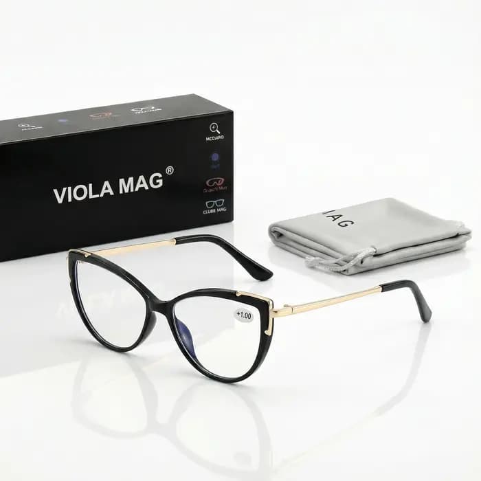 Lunettes de lecture vintage œil de chat VIOLA MAG