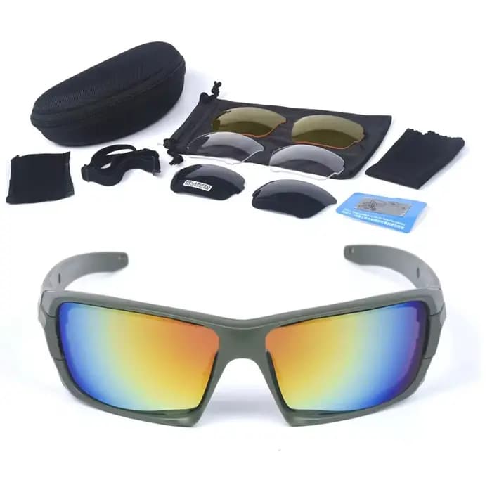 Lunettes tactiques polarisées de Sport
