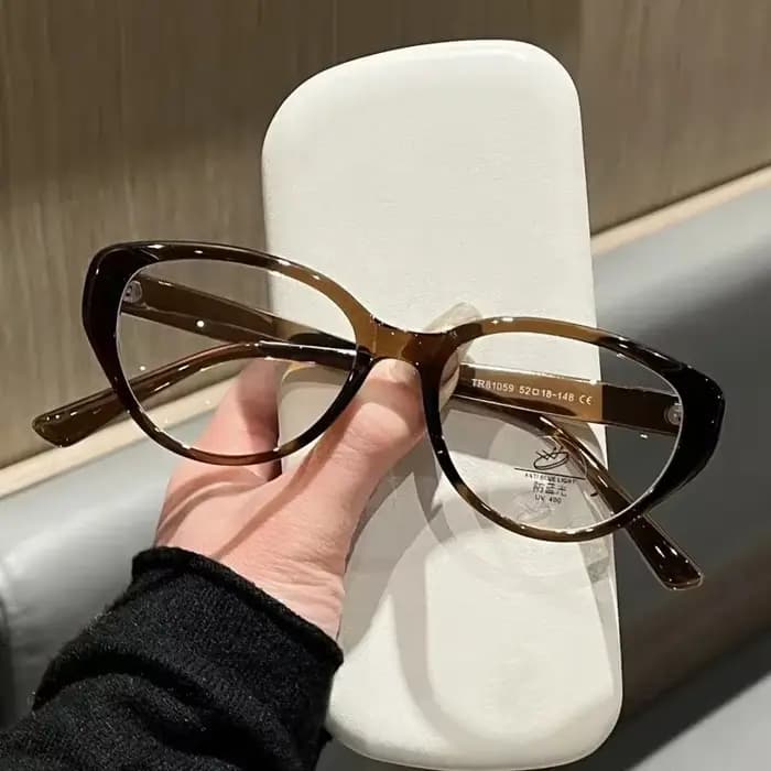 Lunettes œil de chat à la mode