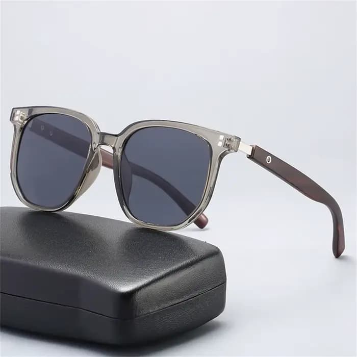 Lunettes de soleil polarisées en bois Mars pour hommes et femmes