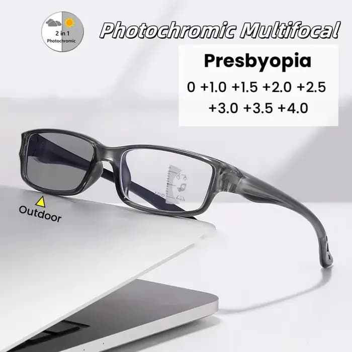 Lunettes de lecture photochromiques de sport pour femmes et hommes