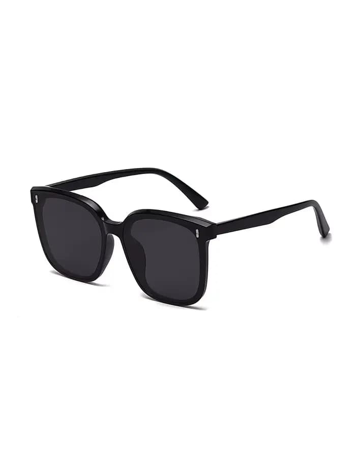 Lunettes de soleil carrées à grande monture pour femmes et hommes