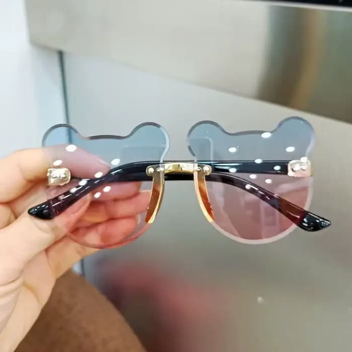 Lunettes de soleil ours de dessin animé mignon