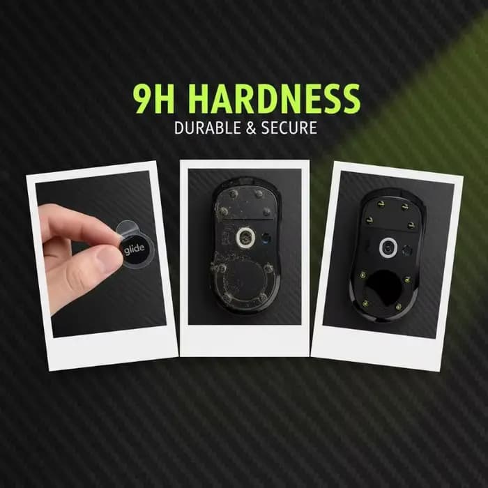 1 Pack de Patins de Souris Universels Antidérapants en Verre DIY pour un Suivi Fluide – Idéal pour le Gaming, la Maison et le Bureau
