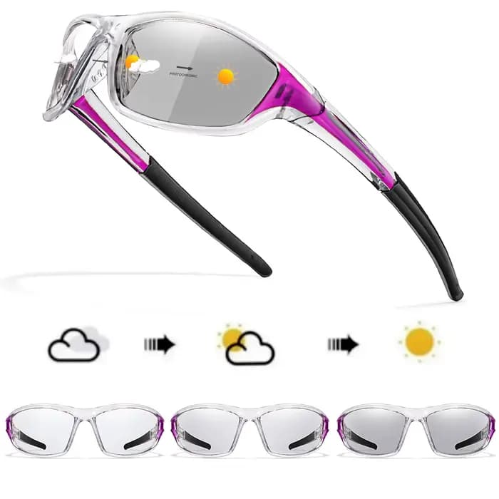 Lunettes de soleil photochromiques pour hommes et femmes