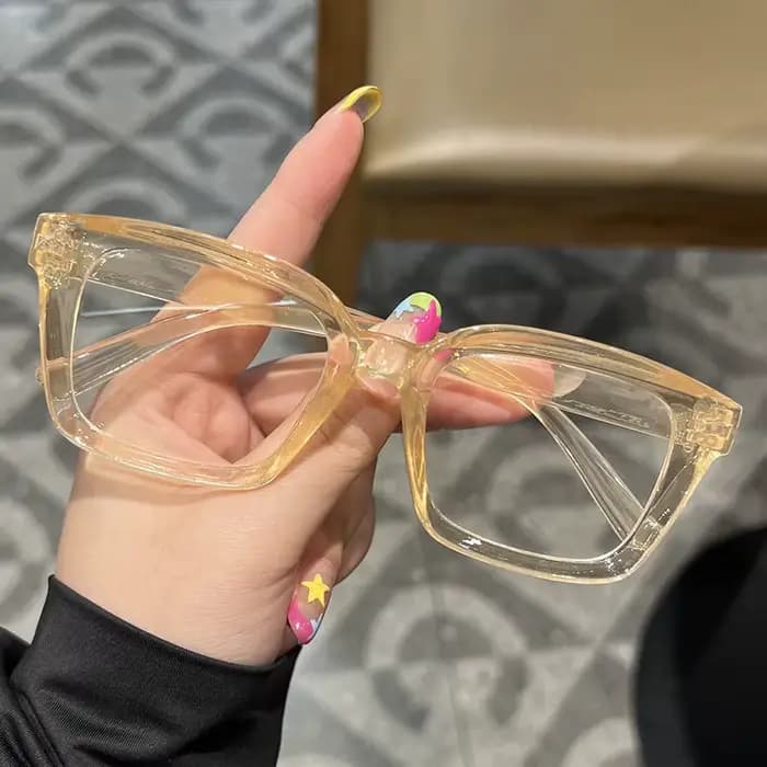 KLASSNUM lunettes à lentilles claires rétro