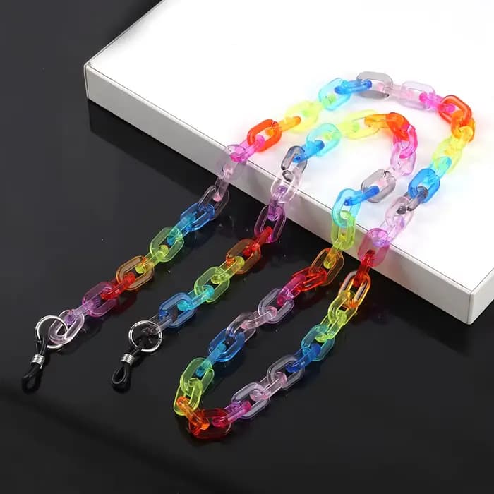 FishSheep-Lunettes de soleil colorées en acrylique transparent pour femmes