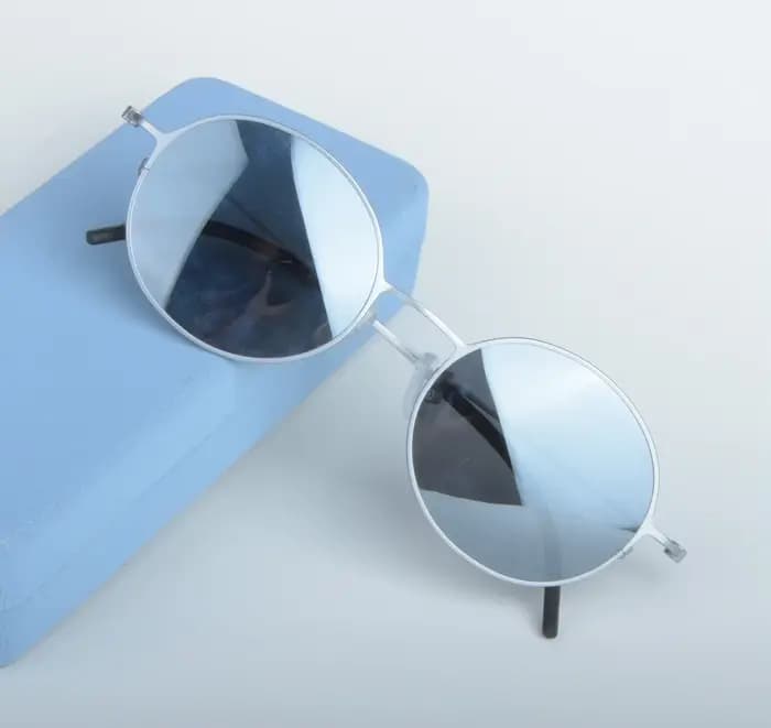 Hommes ronds pur titane lunettes de soleil femmes classique conduite