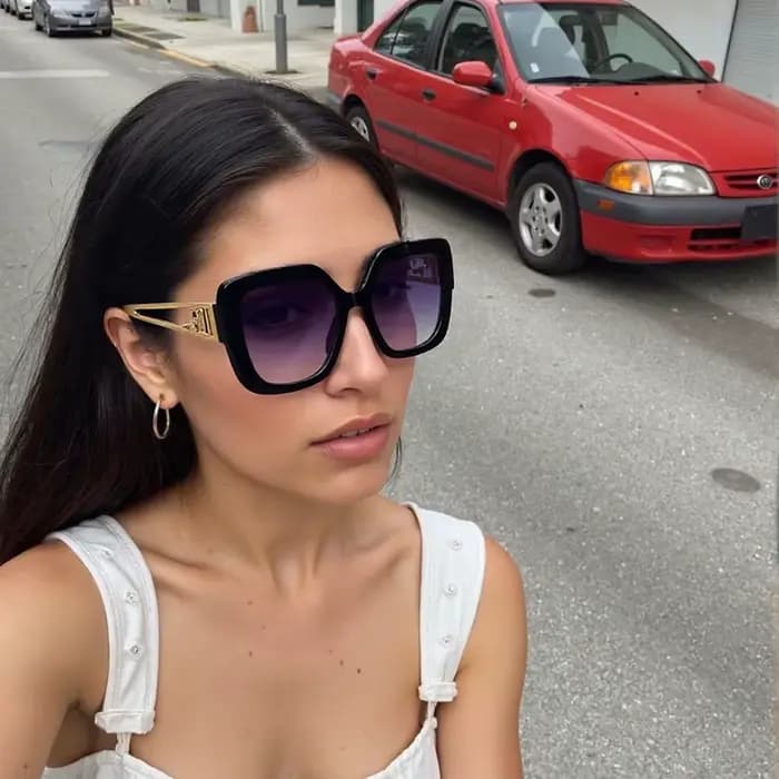 Lunettes de soleil Vintage pour femmes