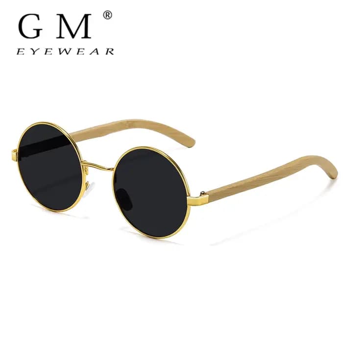 Lunettes de soleil rondes GM pour hommes et femmes
