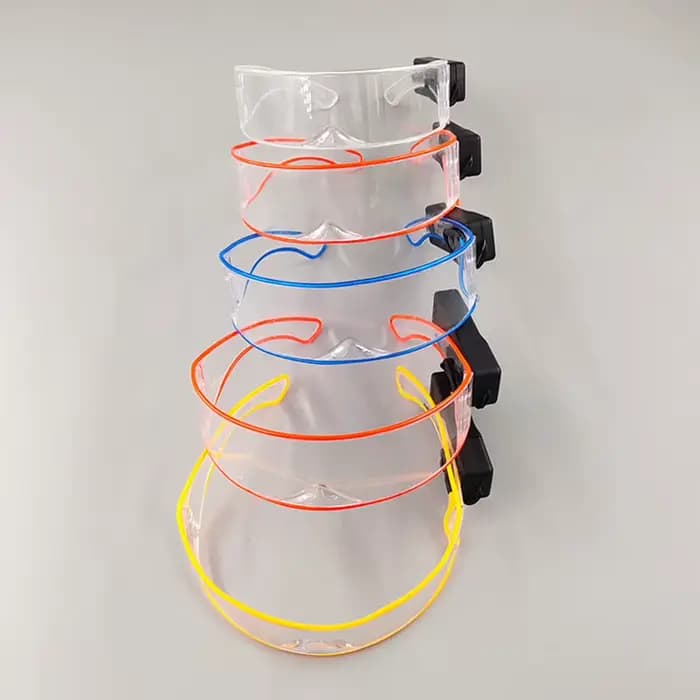Lunettes Led lumineuses sans fil