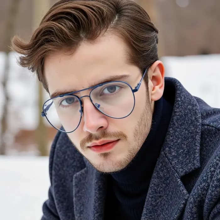 Lunettes de prescription tendance pour hommes