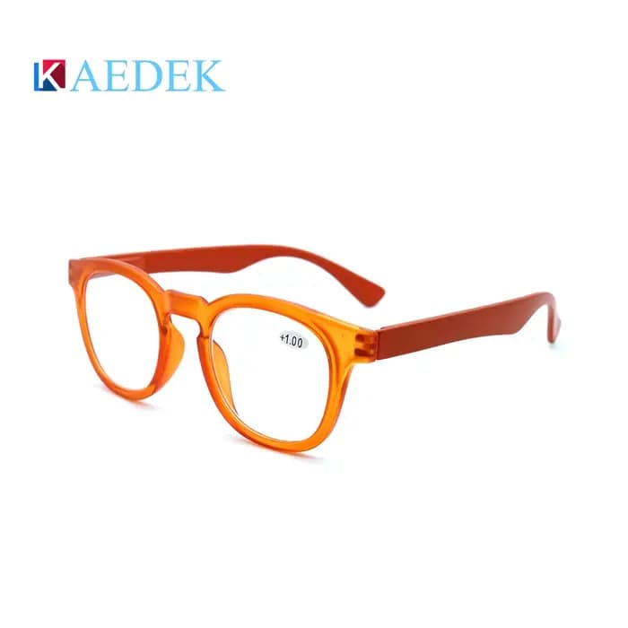 KAEDEK 2025 lunettes de lecture de marque transparentes rondes hommes femmes