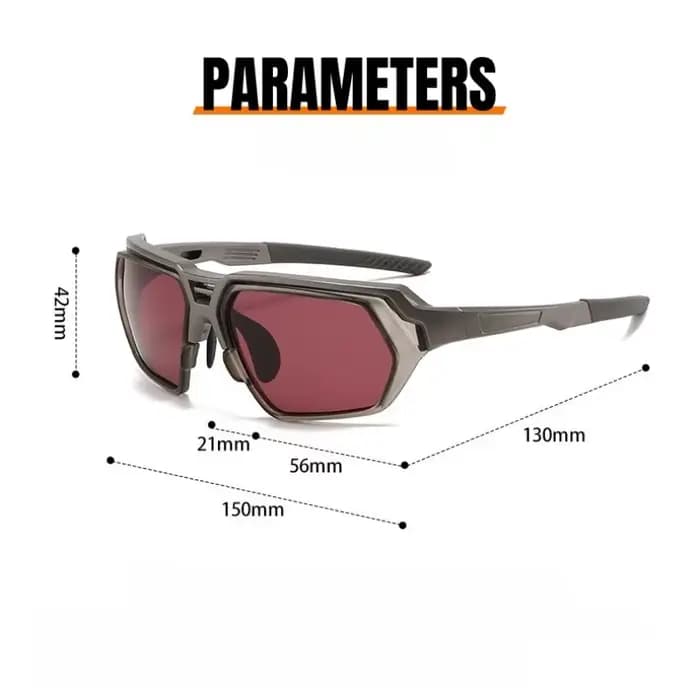 Lunettes de soleil polarisées rétro SEAMERGO pour homme