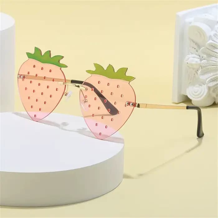 Lunettes de soleil sans monture en forme de ChimHarvey