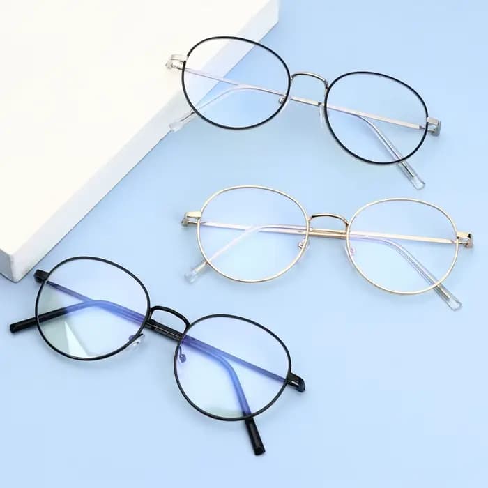 Lunettes anti-lumière bleue, cloutées, miroir plat, monture carrée, luxe, pour ordinateur