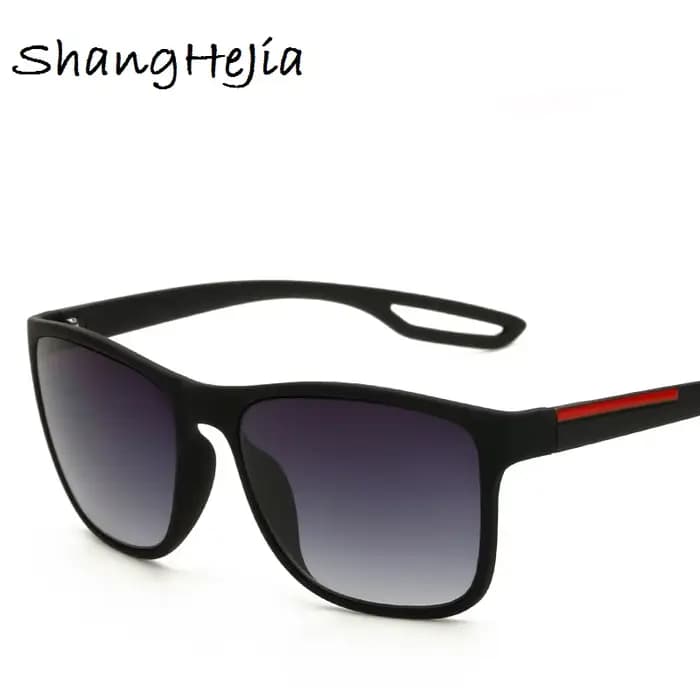 Lunettes de soleil miroir de conduite pour hommes