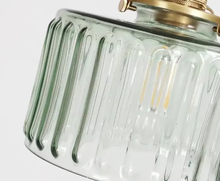 Lampe LED Suspendue en Verre au Design Nordique Moderne, Luminaire Décoratif d'Nik, Idéal pour un Restaurant, une Cuisine, une Salle à Manger, un Salon ou une Chambre à Coucher