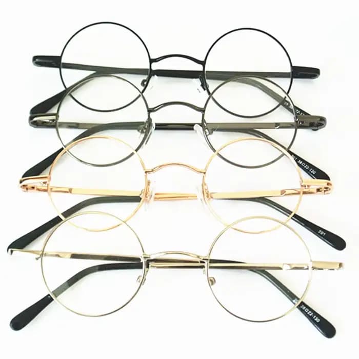 Petites montures de lunettes rondes vintage des années 60