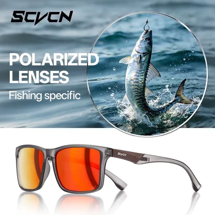 Lunettes de sport aquatiques polarisées SCVCN pour femmes
