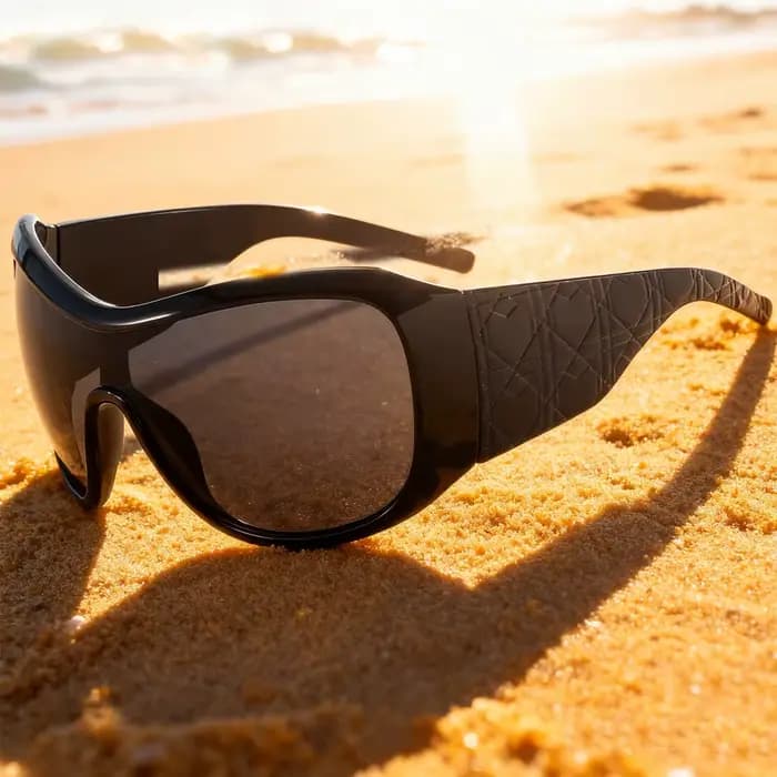 Lunettes de soleil surdimensionnées Y2K pour femmes et hommes