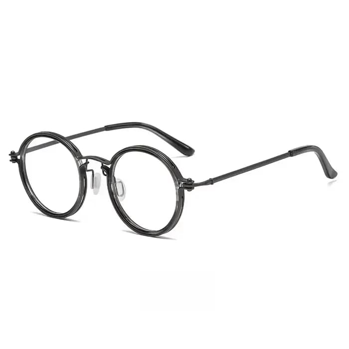 Nouvelles lunettes rétro rondes anti-lumière bleue 2026 pour hommes