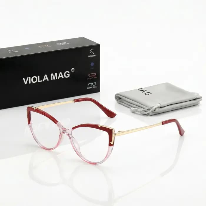 Lunettes de lecture vintage œil de chat VIOLA MAG