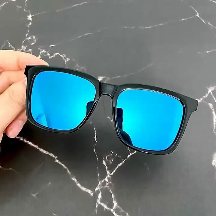 Lunettes de soleil rétro coréennes pour hommes