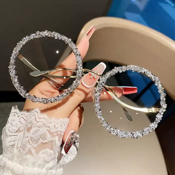 Lunettes de soleil rondes vintage pour femmes