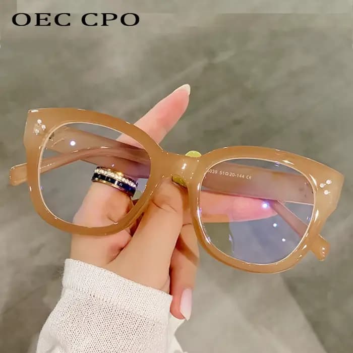 OEC CPO mode optique carré lunettes montures femmes hommes rétro Prescription