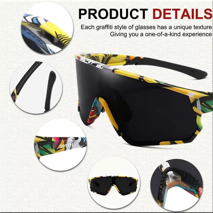 SMITH lunettes de sport polarisées