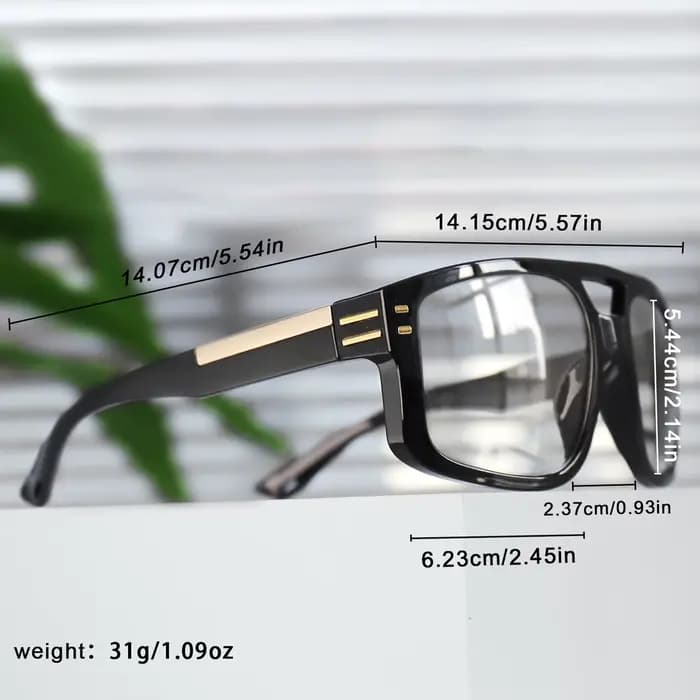 Lunettes de soleil photochromiques décontractées pour hommes et femmes