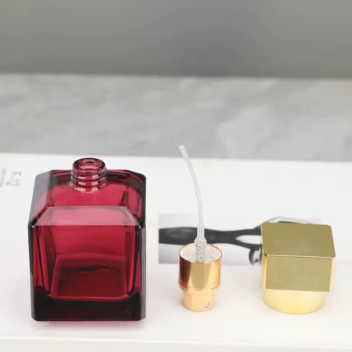 Flcopropriété de sexuellement en Spray de 50ml, Haut de Gamme, en Verre, Portable, pour Voyage, Délicat, Distributeur AfricBottle