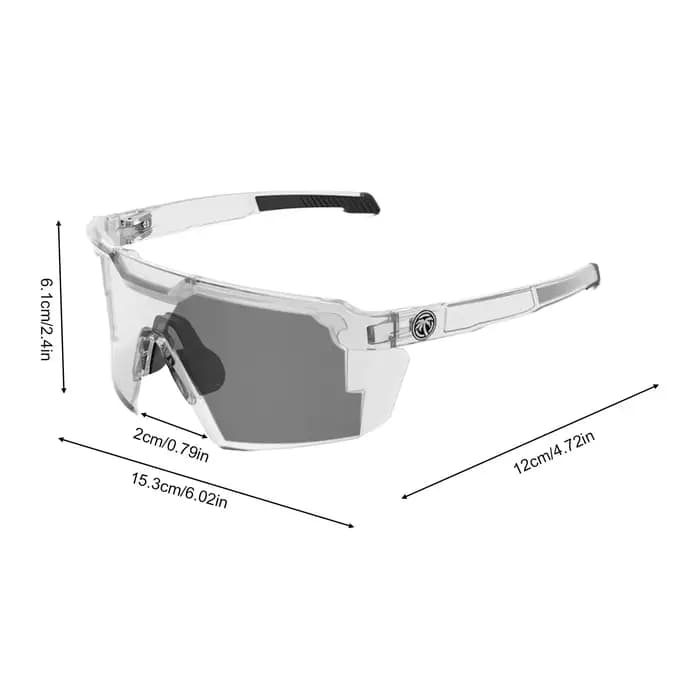 Lunettes de soleil de sécurité photochromiques incassables pour hommes
