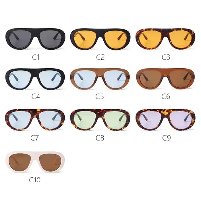 LAURINNY mode pilote surdimensionné lunettes De soleil femmes 2025 marque Design bleu lentille tortue grand cadre hommes