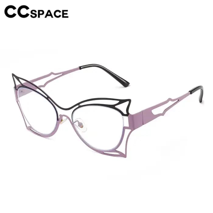 Lunettes papillon ajourées pour femmes