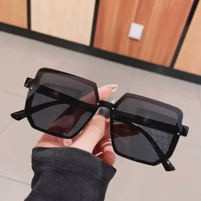 Lunettes de soleil Vintage à grande monture pour femmes et hommes