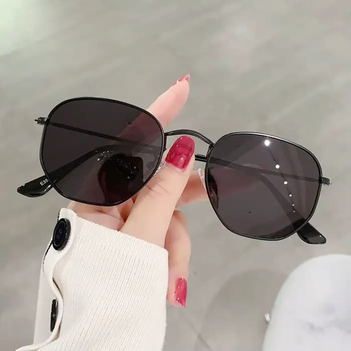Lunettes de soleil polarisées hexagonales pour hommes et femmes