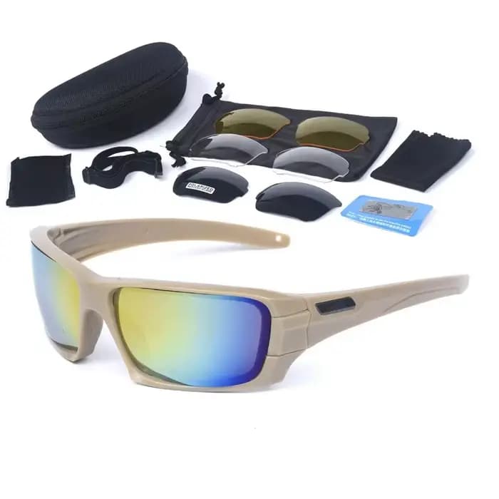 Lunettes tactiques polarisées de Sport