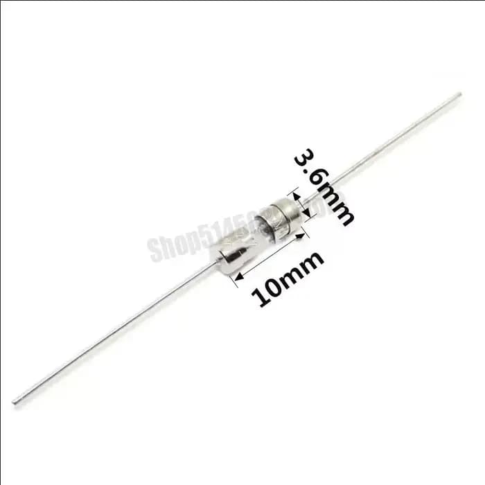 Fusible en verre à rupture rapide, 3.6x10mm, 3.6x10mm, 250V, 0,1a, 0,2a, 0,25a, 0,5a, 0,75a, 1A, 1,6a, 2A, 3,15a, 4A, 5A, 6,3a, 8A, 10A, 12A, 15A, 20A, 10 pièces