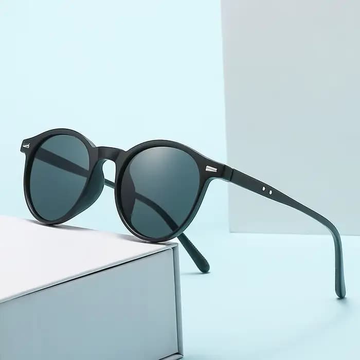 Marque de mode Vintage lunettes de soleil rondes 2025 femmes de luxe concepteur petites
