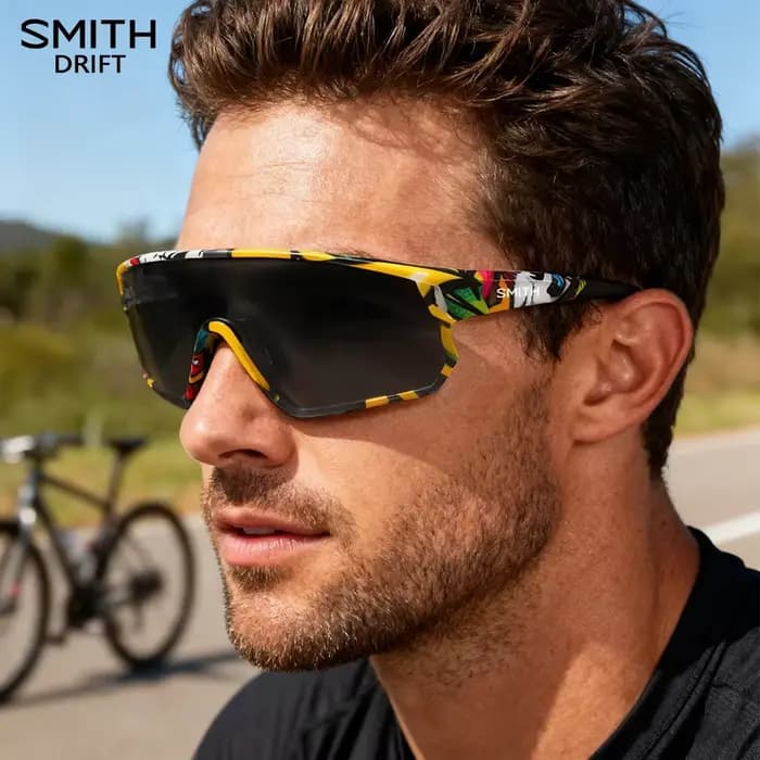 SMITH lunettes de sport polarisées
