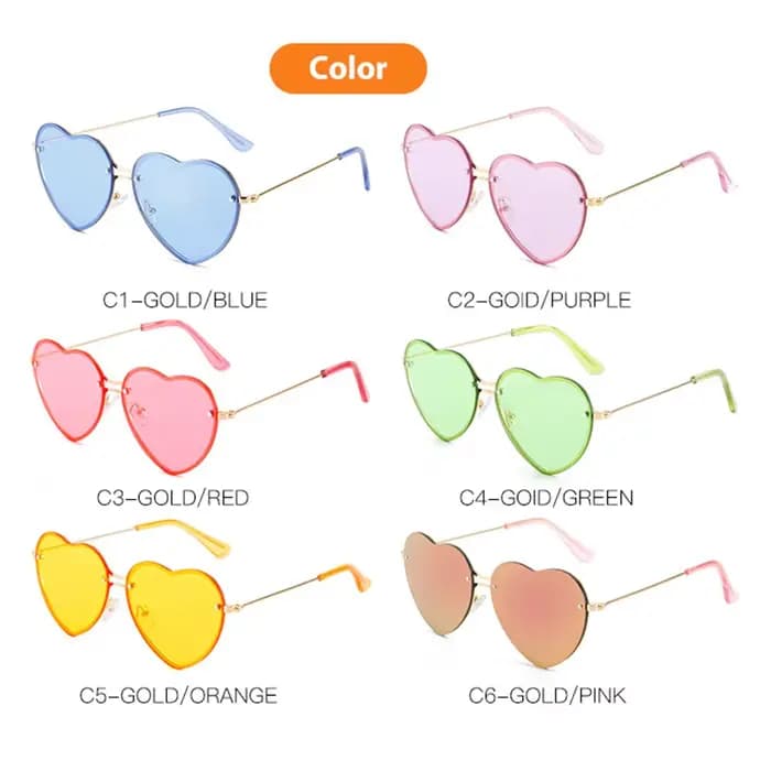 Lunettes de soleil sans monture pour femmes