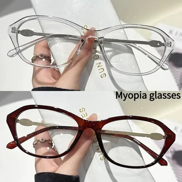 0-0.5-1.0-1.5-2.0-2.5-3.0-3.5-4.0-4.5-5.0-5.5-6.0 Lunettes de myopie anti-lumière bleue adaptées à diverses formes de visage