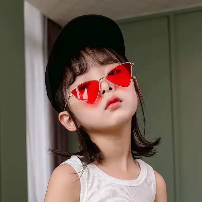 Lunettes de soleil œil de chat pour enfants